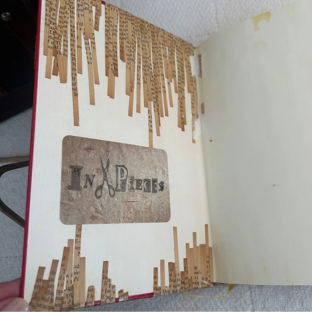 One-of-a-Kind Altered Book Journal • Hand-Collaged Hardcover • Artist Made